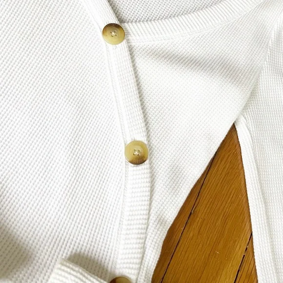 Holister long sleeve top white XS - Picture 5 of 8